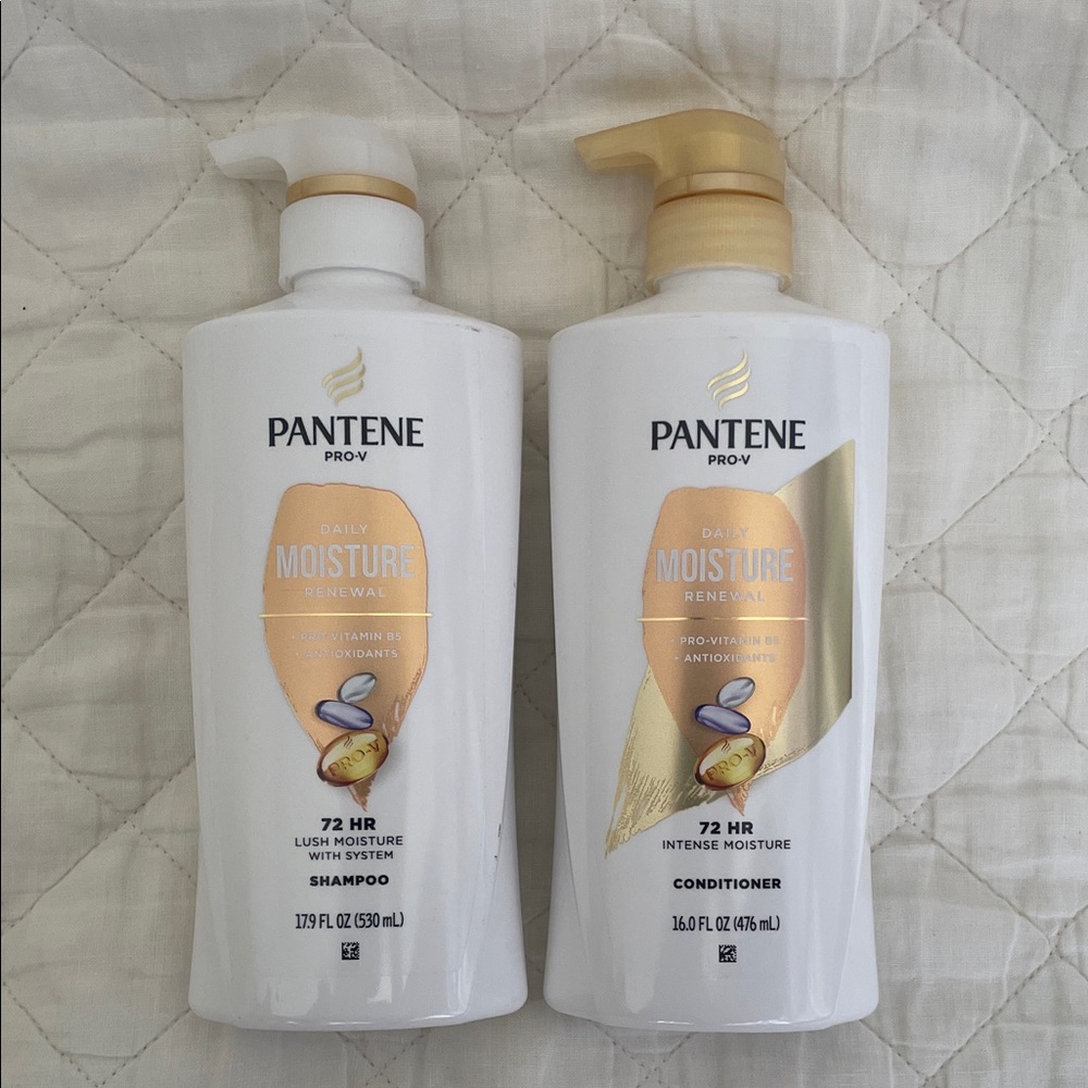 Pantene Pro-V Daily Moisture Renewal Shampoo $ Conditioner Combo 17.9 oz / each